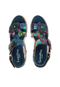 Laura Vita Sandały Ballon 22 Kolorowy. Materiał: skóra. Wzór: kolorowy #2