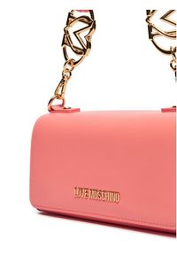 Love Moschino - LOVE MOSCHINO Torebka JC4051PP1MLF0464 Koralowy. Kolor: pomarańczowy. Materiał: skórzane #5
