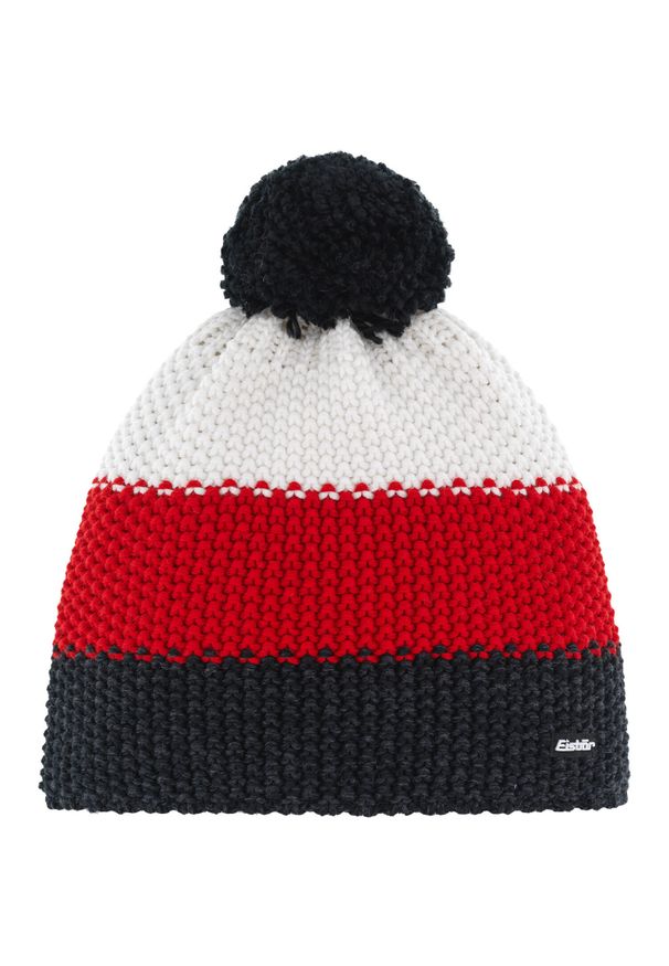 Czapka Eisbar Star Pompon MÜ. Kolor: czarny. Styl: sportowy