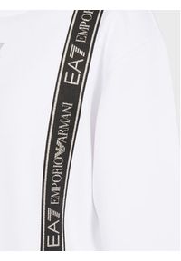 EA7 Emporio Armani Bluza 6RTM25 TJKWZ 1100 Biały Regular Fit. Kolor: biały. Materiał: syntetyk #7