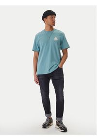 G-Star RAW - G-Star Raw T-Shirt D28593-C812 Niebieski Regular Fit. Kolor: niebieski. Materiał: bawełna #4