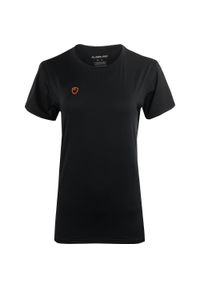NEW LAYER - T-shirt Damski Eco Performance Czarny 2XS - Trwały i Oddychający. Kolor: czarny. Materiał: poliester