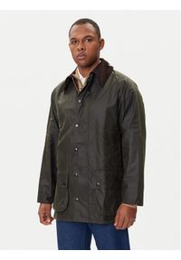 Barbour Kurtka przejściowa MWX0017OL99 Zielony Regular Fit. Kolor: zielony. Materiał: bawełna