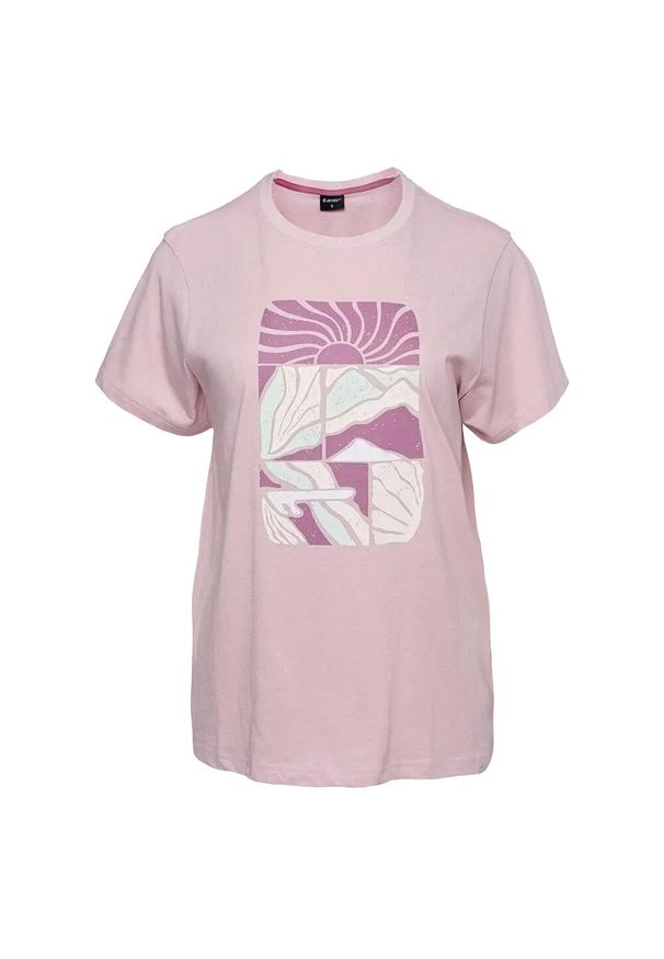 Hi-tec - T-shirt Damski Gladys. Kolor: różowy