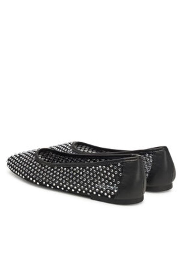 Steve Madden Baleriny Auden SM11003566 Czarny. Kolor: czarny. Materiał: materiał