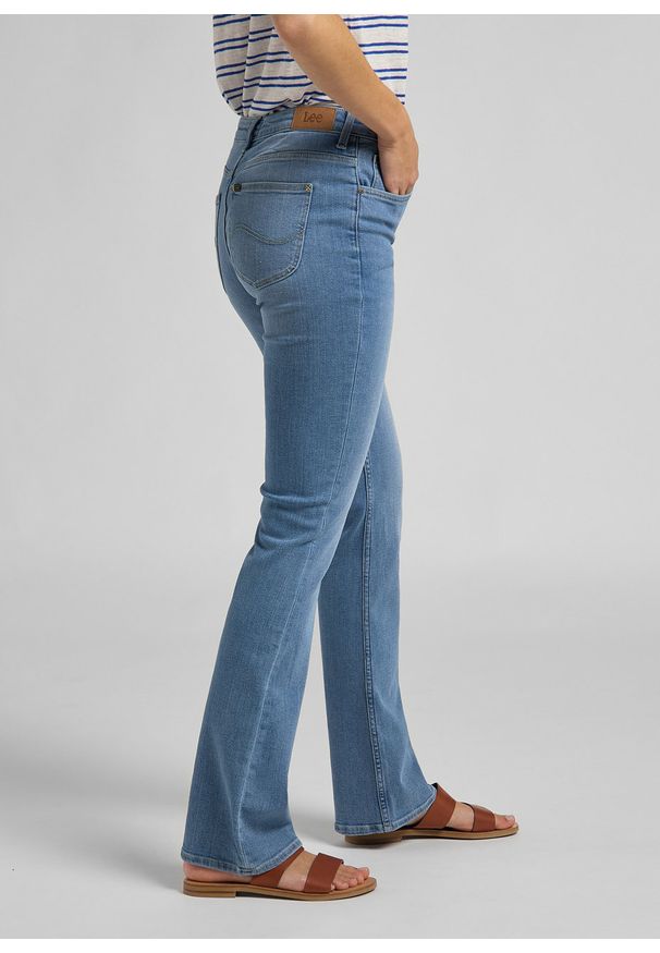 Lee - DAMSKIE SPODNIE JEANSOWE LEE BREESE BOOT LIGHT LOU L31TQDXJ 112107300