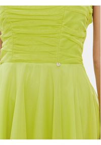 Rinascimento Sukienka koktajlowa CFC0117833003 Zielony A-Line Fit. Kolor: zielony. Materiał: syntetyk. Styl: wizytowy #3