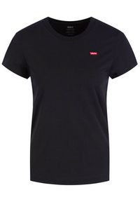 Levi's® T-Shirt Perfect Tee 39185-0008 Czarny Regular Fit. Kolor: czarny. Materiał: bawełna #4