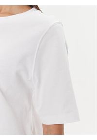 United Colors of Benetton - United Colors Of Benetton T-Shirt 3BL0E17G5 Biały Boxy Fit. Kolor: biały. Materiał: bawełna #5