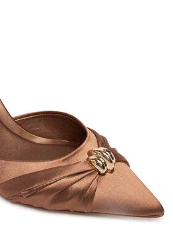 Aldo Szpilki Larsynn 14241581 Beżowy. Kolor: beżowy. Materiał: materiał. Obcas: na szpilce