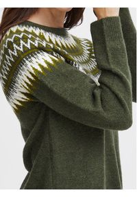 Fransa Sweter 20612945 Zielony Regular Fit. Kolor: zielony. Materiał: syntetyk #7