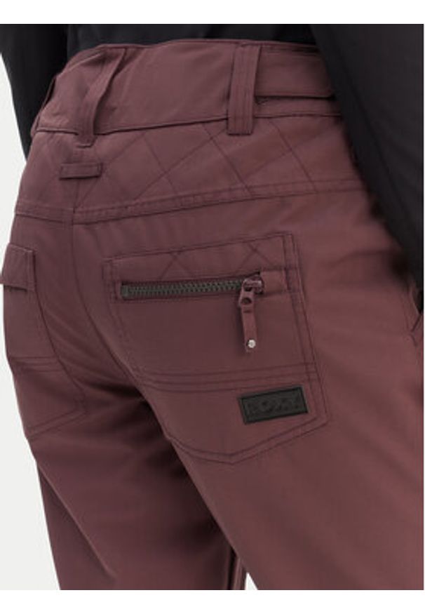 Roxy Spodnie narciarskie Nadia PT ERJTP03296 Fioletowy Tailored Fit. Kolor: fioletowy. Materiał: syntetyk. Sport: narciarstwo