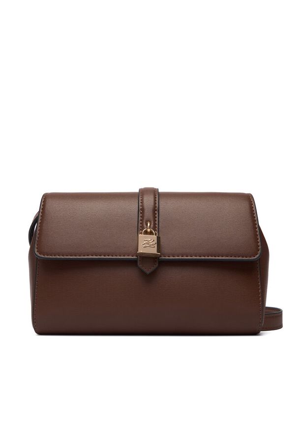 Karl Lagerfeld - Torebka KARL LAGERFELD. Kolor: brązowy