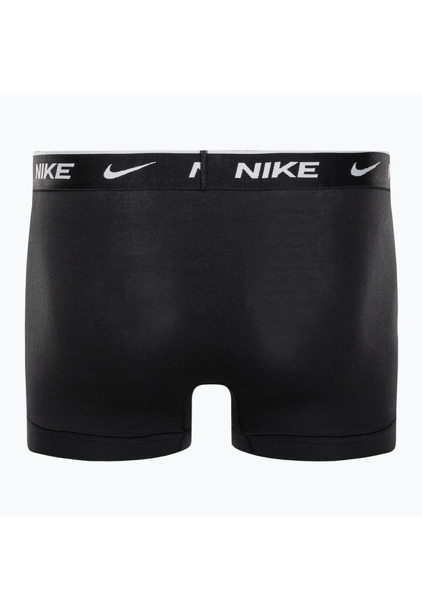Bokserki męskie Nike Everyday Cotton Stretch Trunk 3 pary. Kolor: czarny. Materiał: bawełna. Technologia: Dri-Fit (Nike)