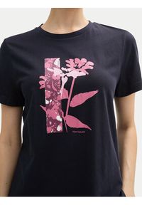 Tom Tailor T-Shirt 1043104 Granatowy Regular Fit. Kolor: niebieski. Materiał: bawełna #5