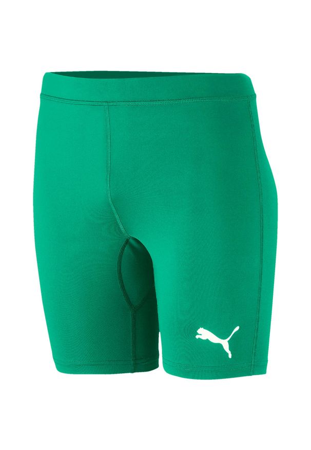 Spodenki męskie Puma Liga Baselayer Short Tight. Kolor: zielony