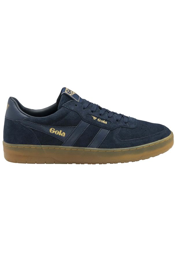 Trenerzy Gola Hawk Suede 86. Kolor: niebieski