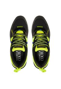 Versace Jeans Couture Sneakersy Fondo Speedtrack 79YA3SC3 Czarny. Kolor: czarny. Materiał: materiał, mesh #5