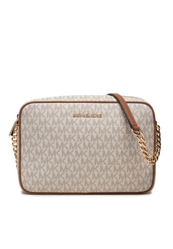 MICHAEL Michael Kors Torebka 32F1GJ6C7B Beżowy. Kolor: beżowy. Materiał: skórzane