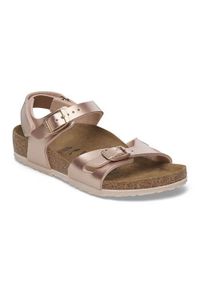 Buty do chodzenia dla dzieci Birkenstock Rio As. Kolor: żółty. Materiał: syntetyk, materiał