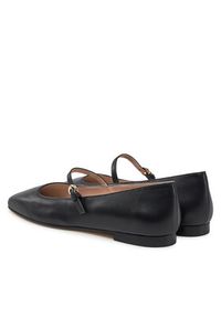 Pollini Baleriny SA11051C1MTE0000 Czarny. Kolor: czarny. Materiał: skóra #3