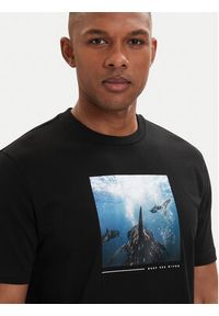 BOSS T-Shirt Creature 50561861 Czarny Regular Fit. Kolor: czarny. Materiał: bawełna #4