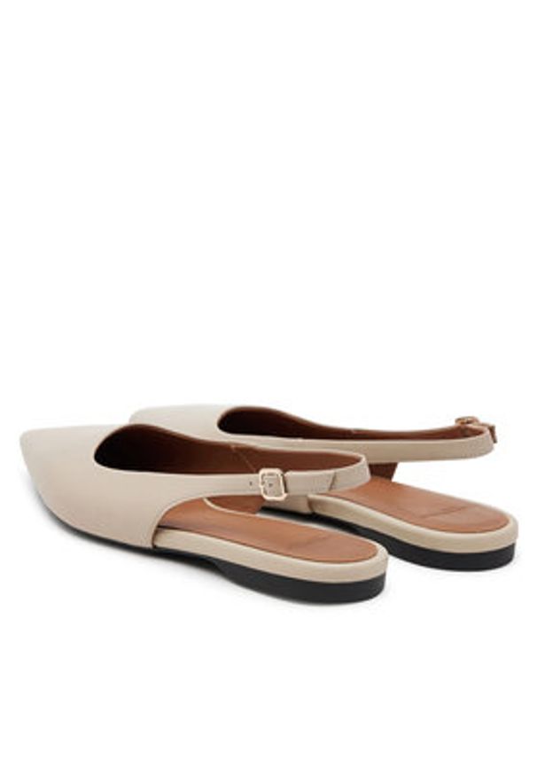 Vagabond Shoemakers Baleriny Hermine 5733-101-37 Beżowy. Kolor: beżowy. Materiał: skóra
