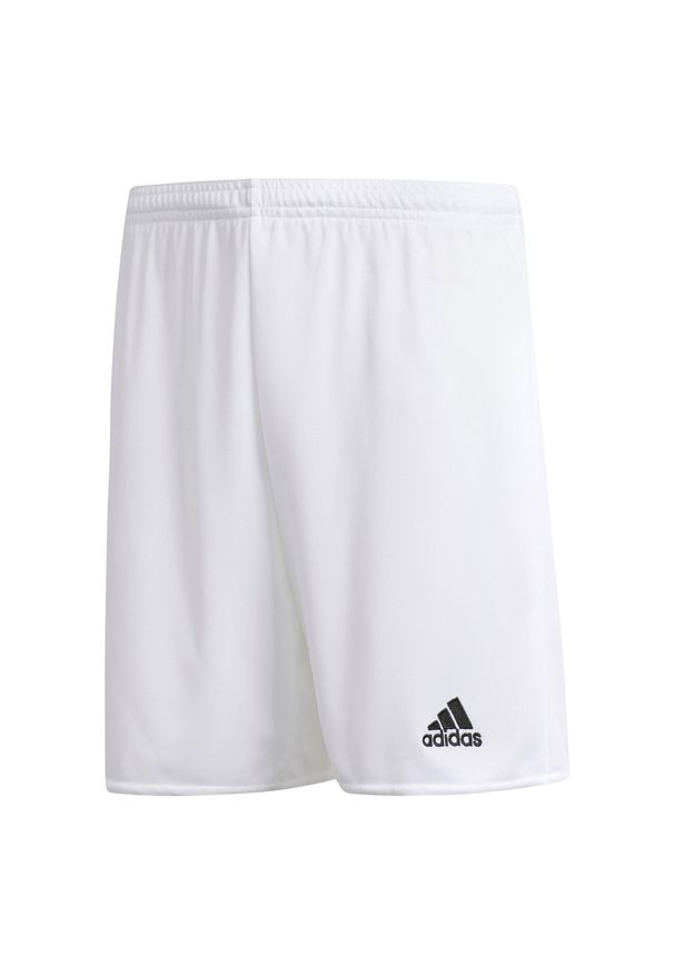 Adidas - Spodenki dla dzieci adidas Parma 16 Junior białe AC5254. Kolor: czarny, wielokolorowy, biały. Styl: sportowy