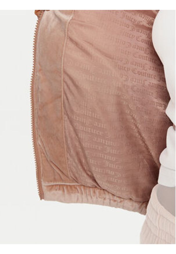 Juicy Couture Kurtka zimowa Margo JCOIJ224556 Beżowy Regular Fit. Kolor: beżowy. Materiał: syntetyk. Sezon: zima