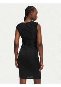 Marciano Guess Sukienka koktajlowa G6GK24 K3066 Czarny Slim Fit. Kolor: czarny. Materiał: wiskoza. Styl: wizytowy #2