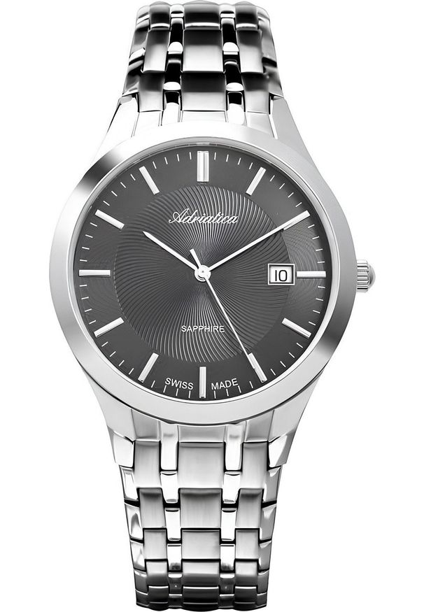 Zegarek Adriatica Zegarek męski Adriatica A1236.5116Q srebrny. Kolor: srebrny