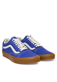 Vans Tenisówki Old Skool VN000D7ZFRX1 Niebieski. Kolor: niebieski. Materiał: skóra, zamsz #7