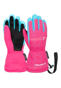Rękawice dziecięce pięciopalczaste Reusch Maxi R-TEX XT. Kolor: różowy. Sport: turystyka piesza