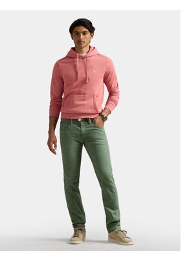 Polo Ralph Lauren Bluza 710916690032 Różowy Regular Fit. Typ kołnierza: polo. Kolor: różowy. Materiał: bawełna