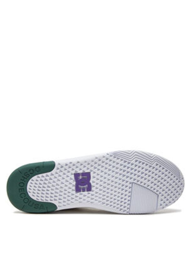 DC Sneakersy Metric S X Ish ADYS100838 Biały. Kolor: biały. Materiał: skóra