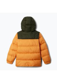 columbia - Kurtka ocieplana dziecięca Columbia Puffect Hooded. Kolor: żółty