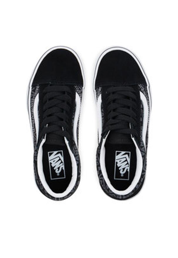 Vans Tenisówki Old Skool VN000CYVBLA1 Czarny. Kolor: czarny. Materiał: materiał