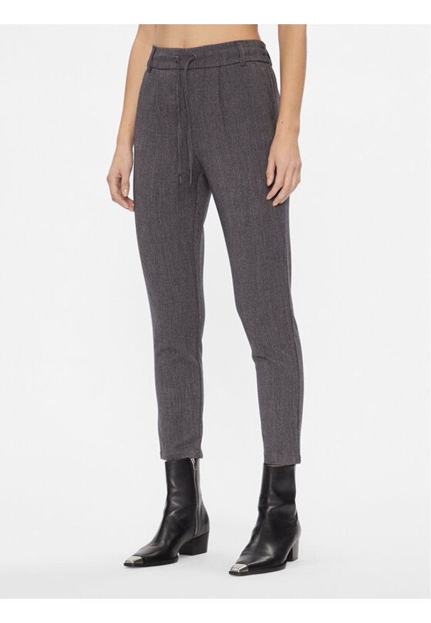 only - ONLY Spodnie materiałowe 15309862 Szary Regular Fit. Kolor: szary. Materiał: wiskoza