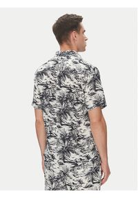 TOMMY HILFIGER - Tommy Hilfiger Koszula Vacation MW0MW38587 Granatowy Regular Fit. Kolor: niebieski. Materiał: len