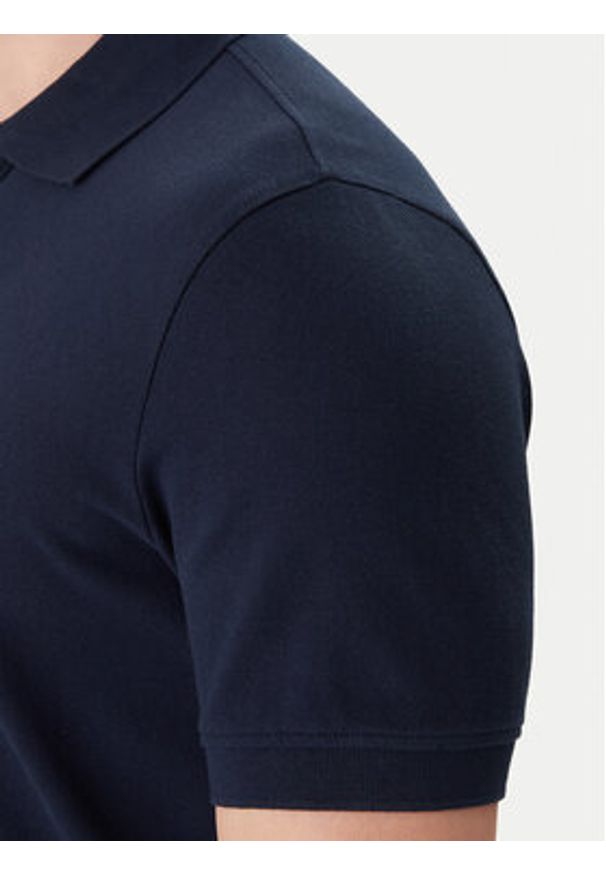 Tommy Jeans Polo DM0DM22711 Granatowy Regular Fit. Typ kołnierza: polo. Kolor: niebieski. Materiał: bawełna