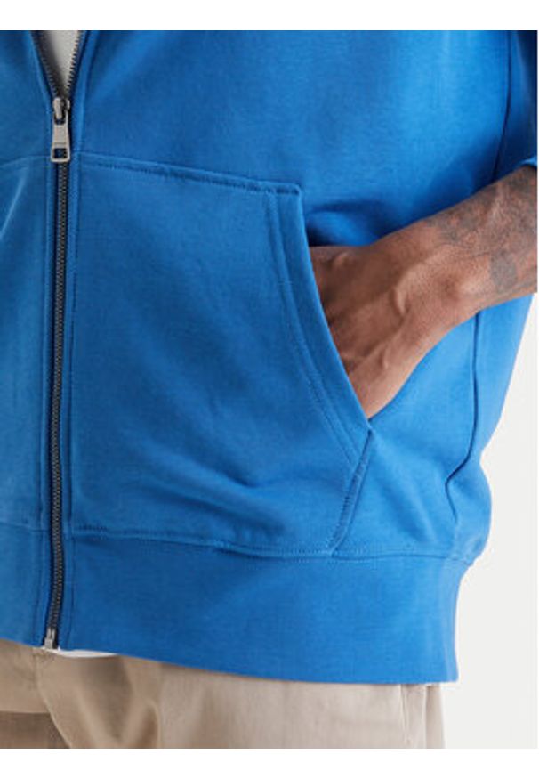 TOMMY HILFIGER - Tommy Hilfiger Bluza Brand Love MW0MW42462 Niebieski Regular Fit. Kolor: niebieski. Materiał: bawełna