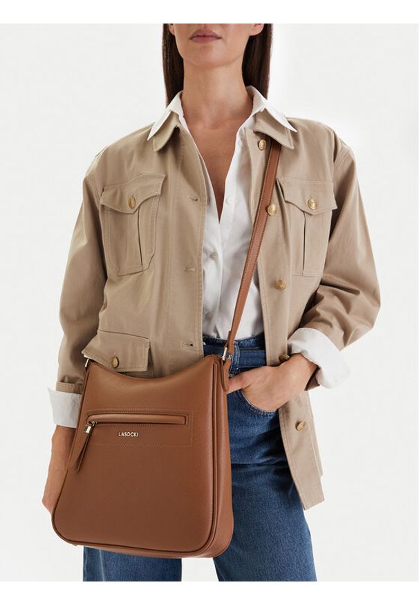 Lasocki Torebka CEO-LSK-L-007-09 Brązowy. Kolor: brązowy