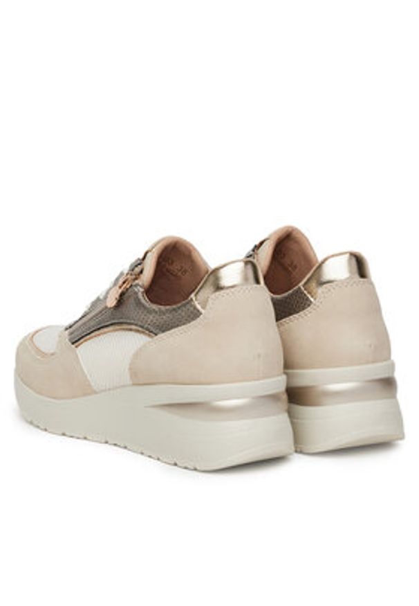 Clara Barson Sneakersy WS2P260-03 Beżowy. Kolor: beżowy. Materiał: materiał