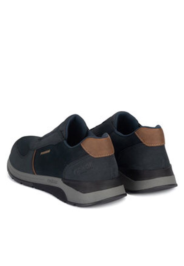 Rieker Sneakersy 39652-14 Granatowy. Kolor: niebieski. Materiał: syntetyk