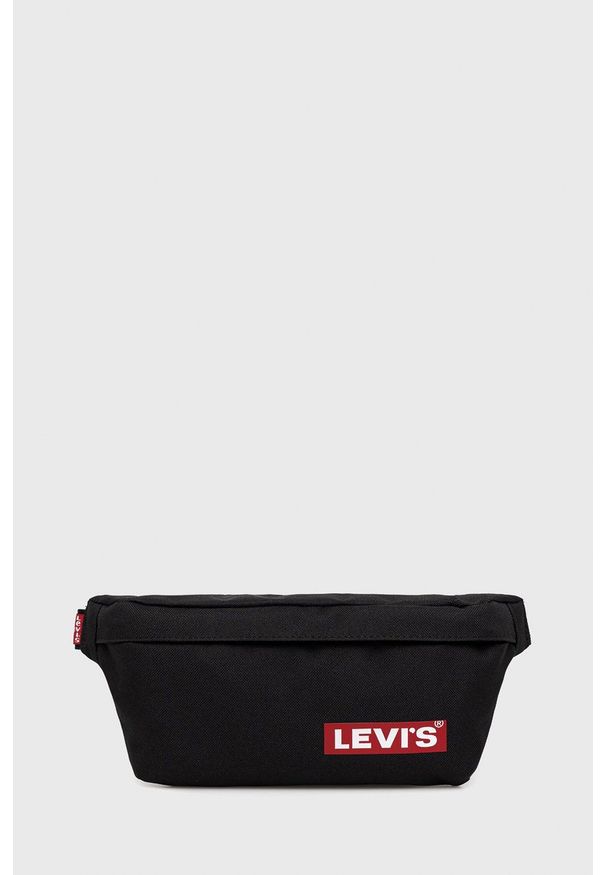 Levi's® - Levi's - Nerka. Kolor: czarny. Wzór: nadruk