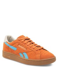 Reebok Sneakersy Club C Grounds 100074846 Pomarańczowy. Kolor: pomarańczowy. Materiał: zamsz, skóra. Model: Reebok Club