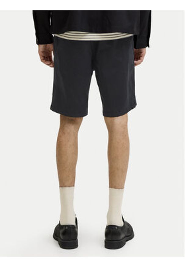 Jack & Jones Szorty materiałowe Ace Vance 12293005 Czarny Regular Fit. Kolor: czarny. Materiał: bawełna