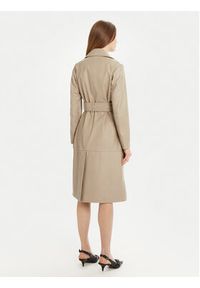 Marella Trencz Baltico 2513441031 Beżowy Regular Fit. Kolor: beżowy. Materiał: skóra #3