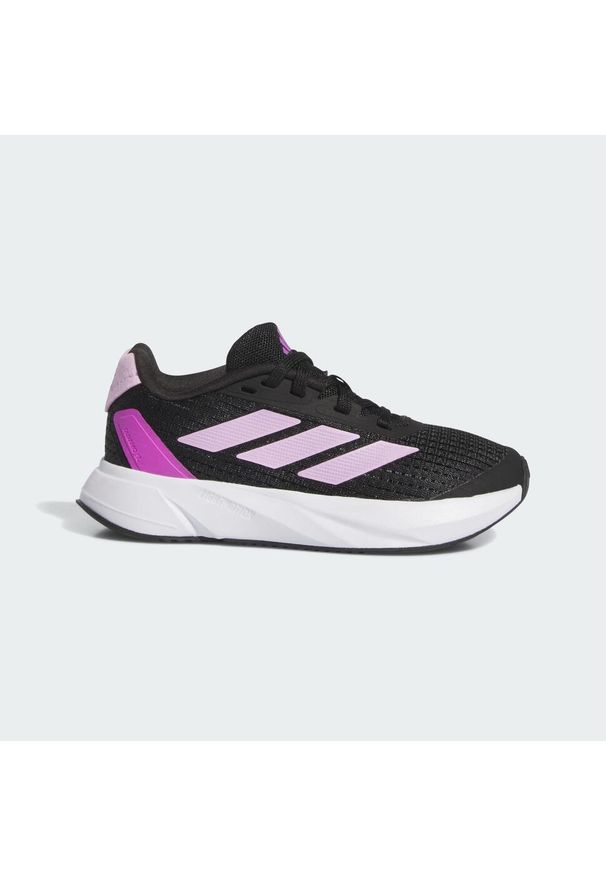 Adidas - Buty Duramo SL Kids. Okazja: na co dzień. Kolor: czarny, różowy, wielokolorowy, fioletowy. Materiał: materiał. Sport: bieganie