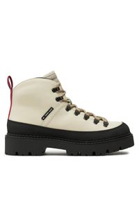 Tommy Jeans Trapery Tjm Hiking Boot Wl EM0EM01491 Écru. Materiał: skóra